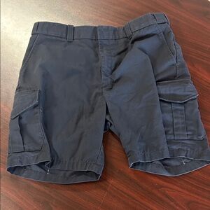 Classic Navy Cargo Shorts for Men